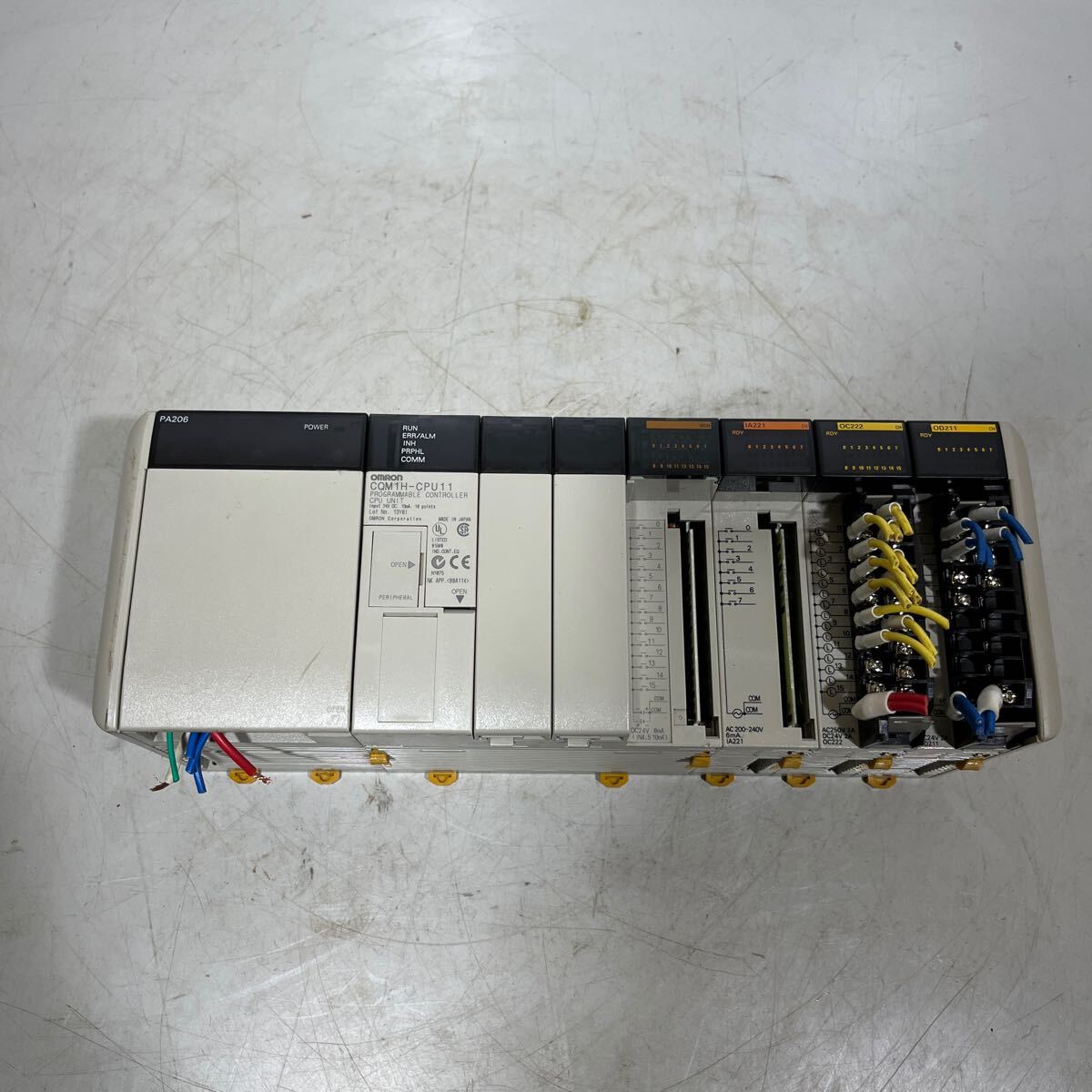 GB-5541 OMRON オムロン シーケンサー PLC PA206/ CQM1H-CPU11/ 0CH/ IA221/ OC222/OD211 拍卖