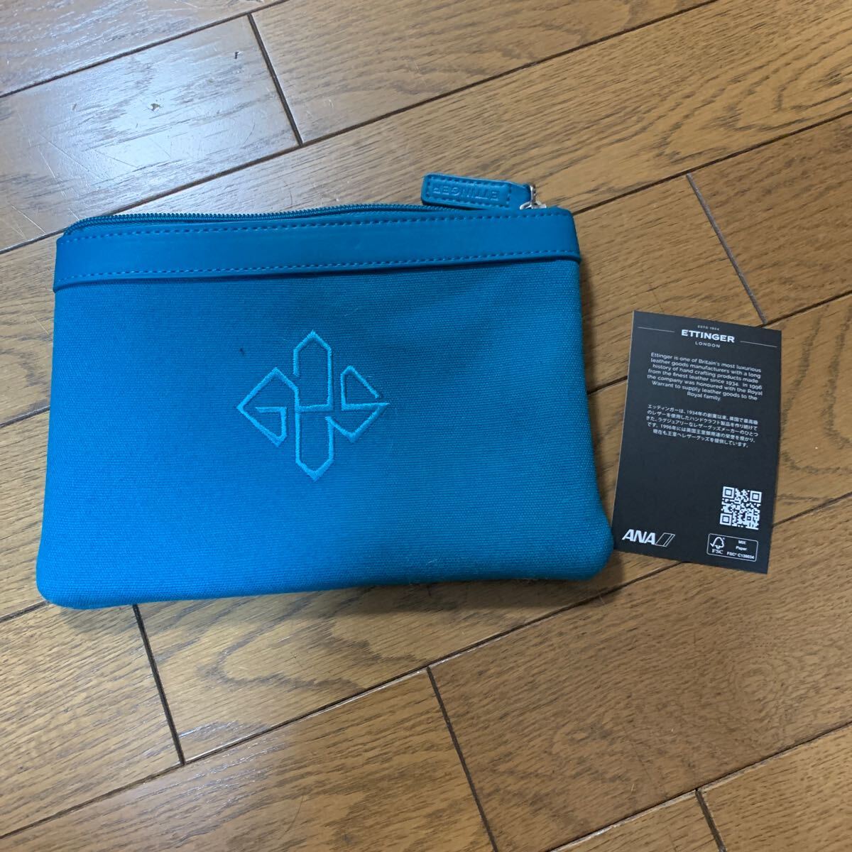 ANA ビジネスクラス アメニティ ポーチ ポーチのみ エッティンガー 新品拍卖