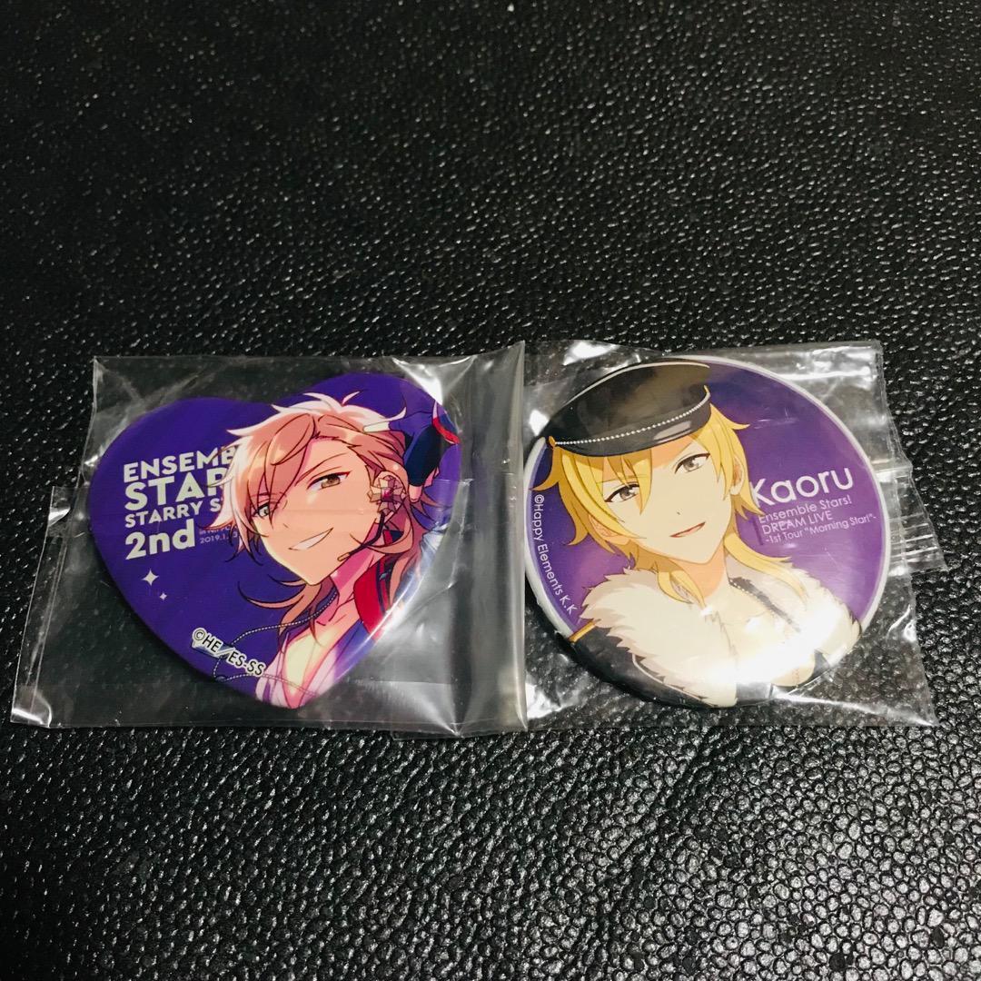 羽風薫 あんさんぶるスターズ ハート型 ハート缶 ハート キャラバッジ 缶バッジ スタステ スタライ ドリライ アルバム ガチャ カプセル拍卖