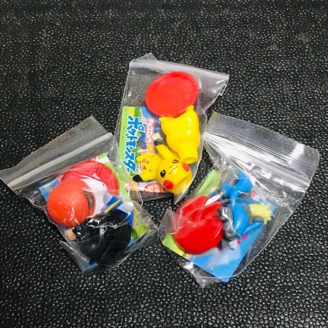 ピカチュウ サトシ ルカリオ ポケモンセンター 限定 フルタ チョコエッグ マスコット フィギュア pokemon ポケモン ガチャ カプセル拍卖