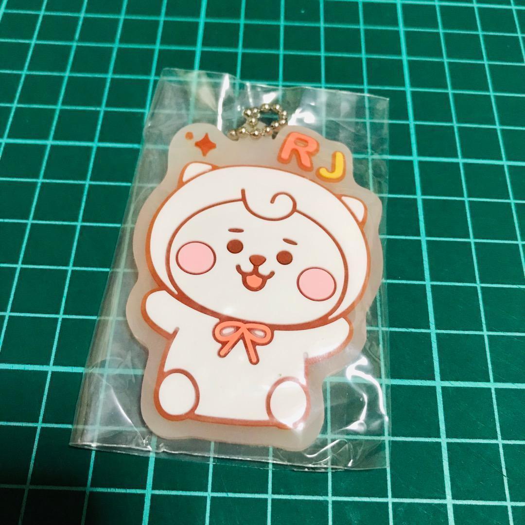 rj jin ジン アールジェイ bt21 bts ラバーマスコット アクリルキーホルダー キーホルダー アクキー ガチャ カプセル 拍卖