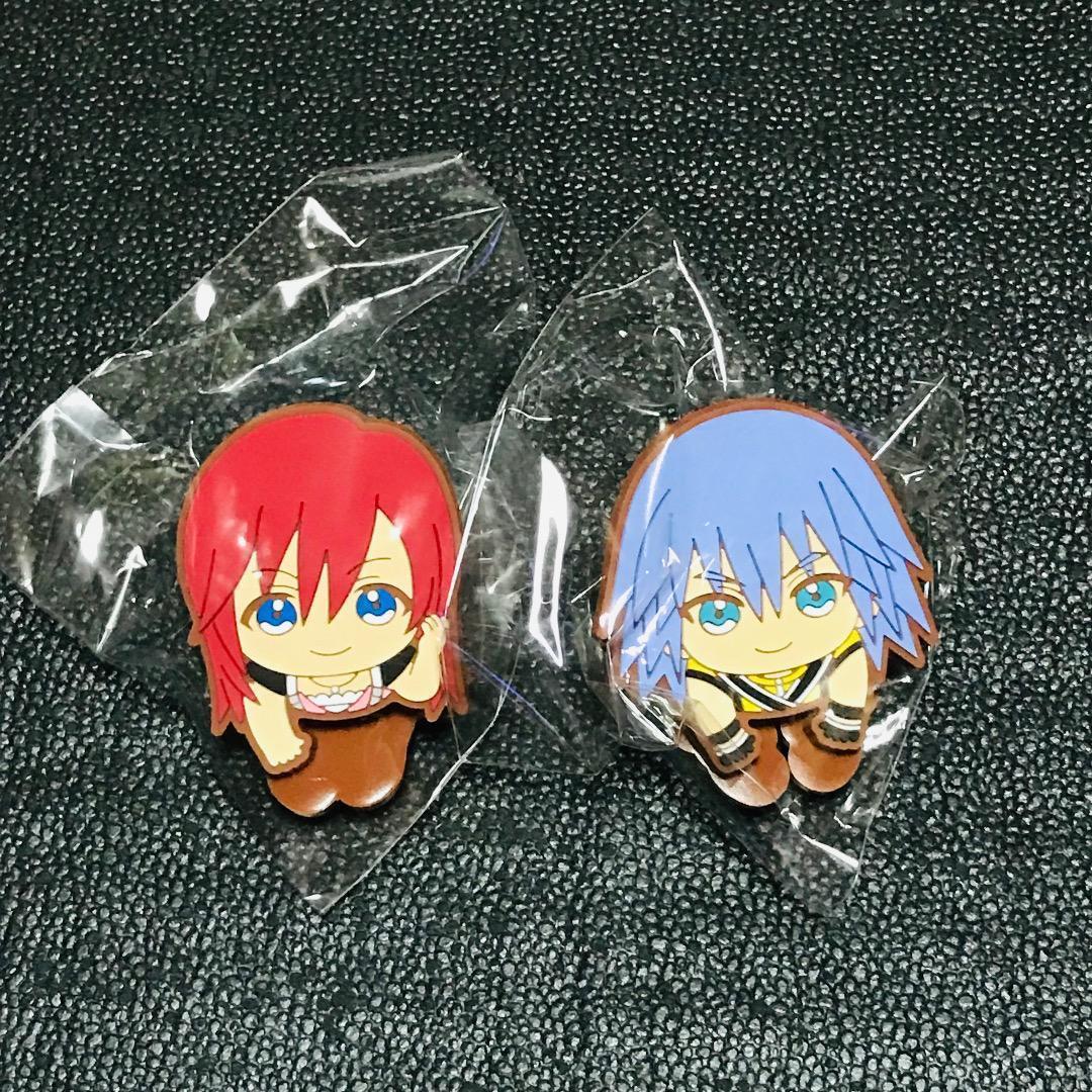 リク カイリ キングダムハーツ 20th Anniversary のっかり ラバークリップ マスコット ラバクリ KH ディズニー disney ガチャ カプセル拍卖