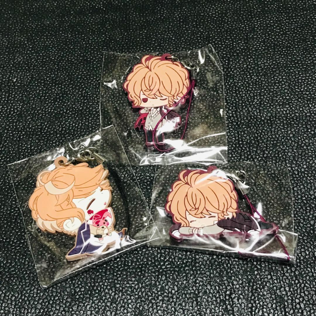 逆巻シュウ DIABOLIK LOVERS ラバーストラップ めじるしアクセサリー チャーム マスコット rejet オトメイト 特典 非売品 ノベルティ box拍卖