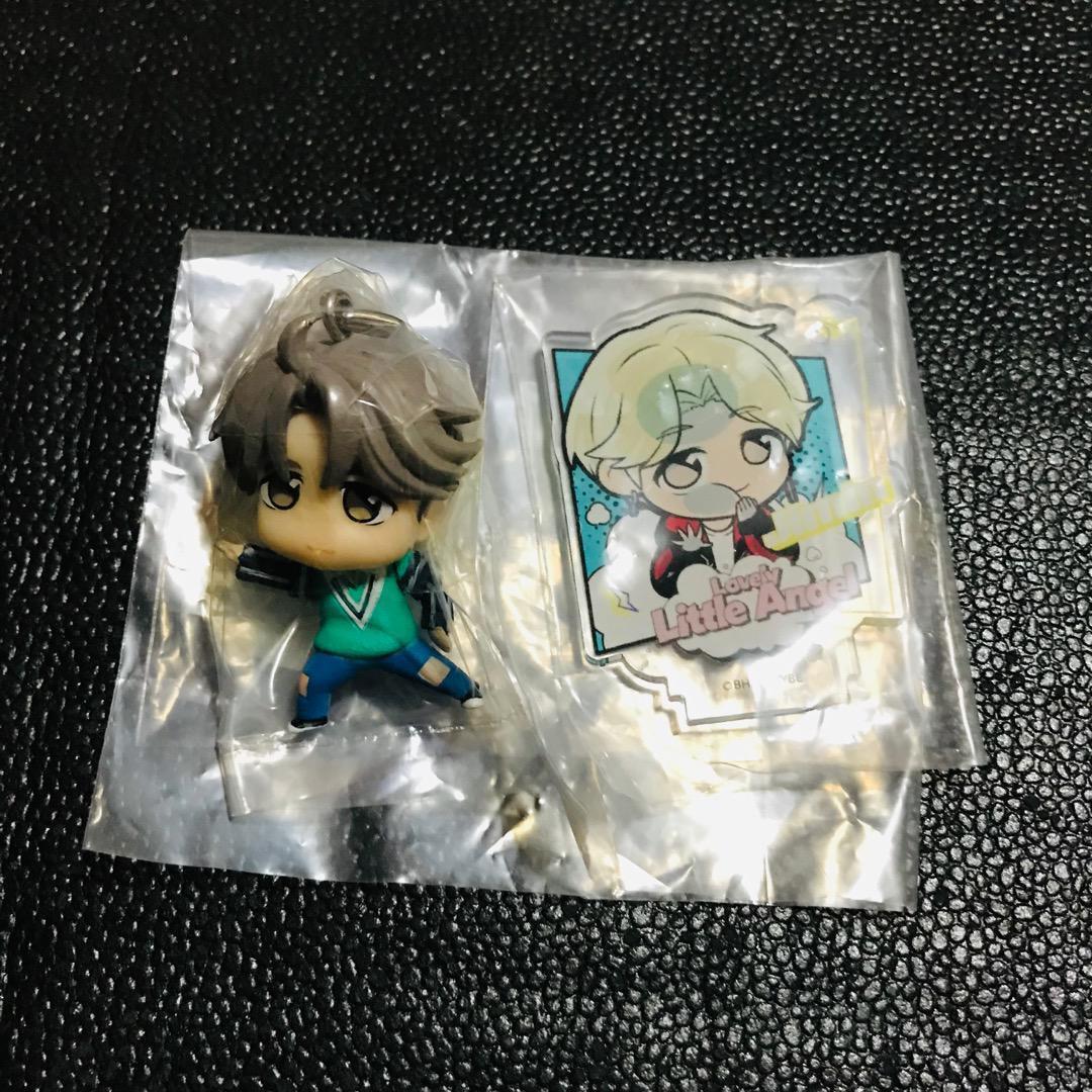 jimin ジミン bts bt21 アクリルスタンド tinytan idol プラプラ マスコット フイギュア キーホルダー ガチャ カプセル mic drop拍卖