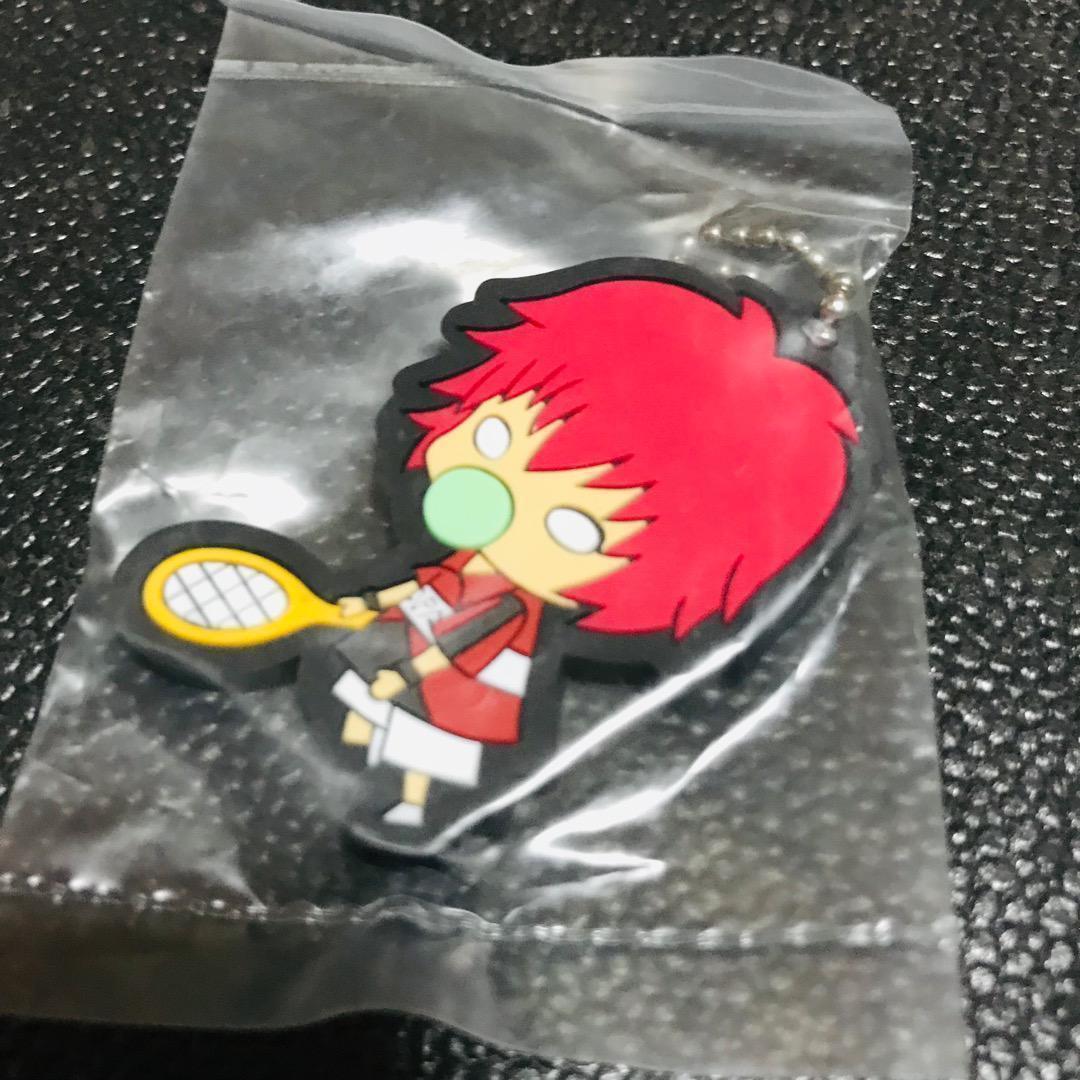 丸井ブン太 テニスの王子様 テニプリ ラバーマスコット ストラップ キーホルダー ガチャ カプセル 新テニスの王子様拍卖