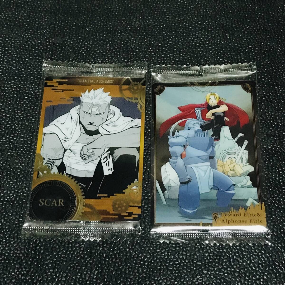 09 スカー 16 エドワード アルフォンス 鋼の錬金術師 ウエハース キャラクターカード 荒川弘 ハガレン展 カード トレカ ビジュアル拍卖