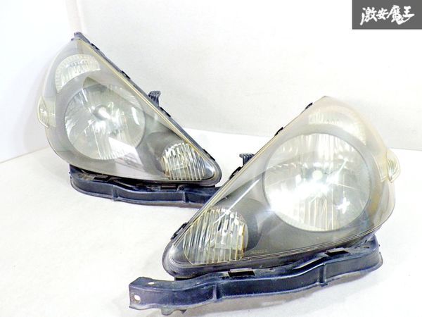 ホンダ 純正 GD1 フィット Fit ヘッドライト ヘッドランプ 左右セット STANLEY P1680 刻印:K 即納 棚22I拍卖