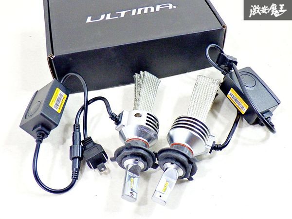 【新品・未使用】ULTIMA LED 9006/HB4 純正交換型 LEDバルブ ホワイト 2本入り 即納 棚42A1拍卖