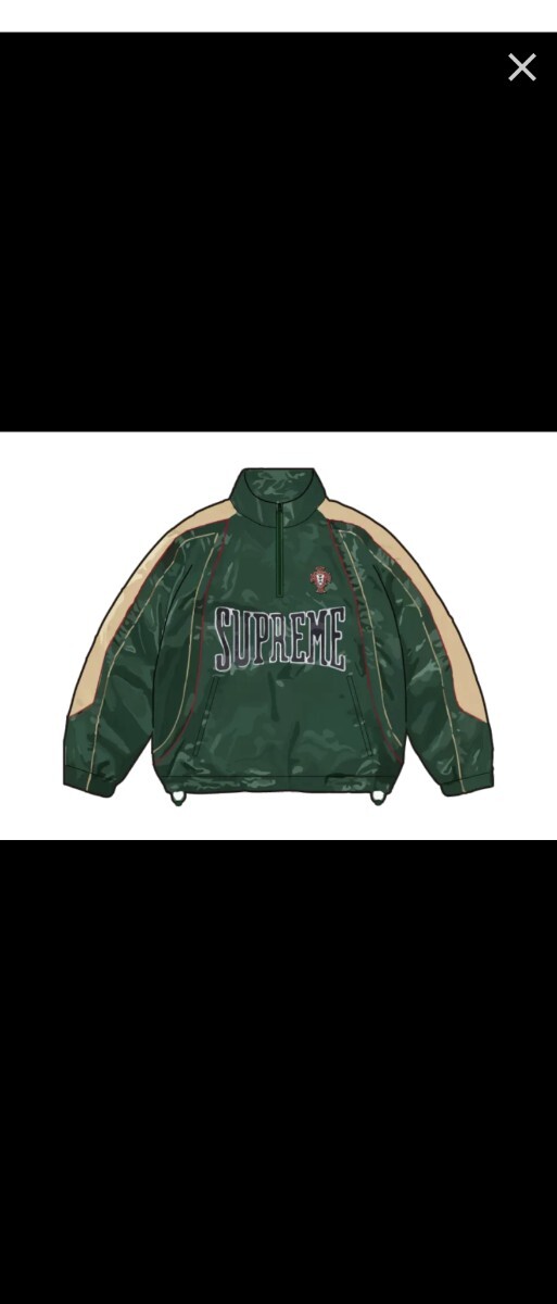 Supreme Satin Piping Pullover グリーン Sサイズ拍卖