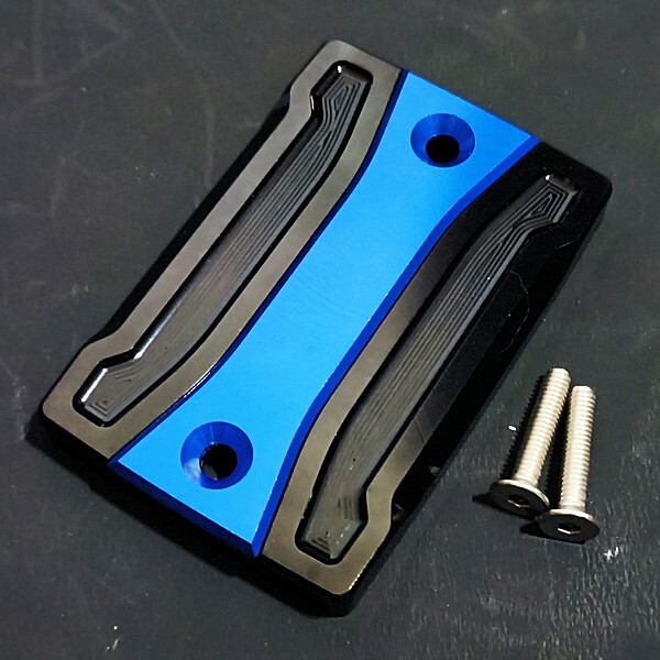 XJR1200 XJR1300 FJR1300 XT1200Z FZ1 FZ8 汎用 アルミ製 マスターシリンダーカバー マスターカバー フロントブレーキ クラッチカバー 青拍卖