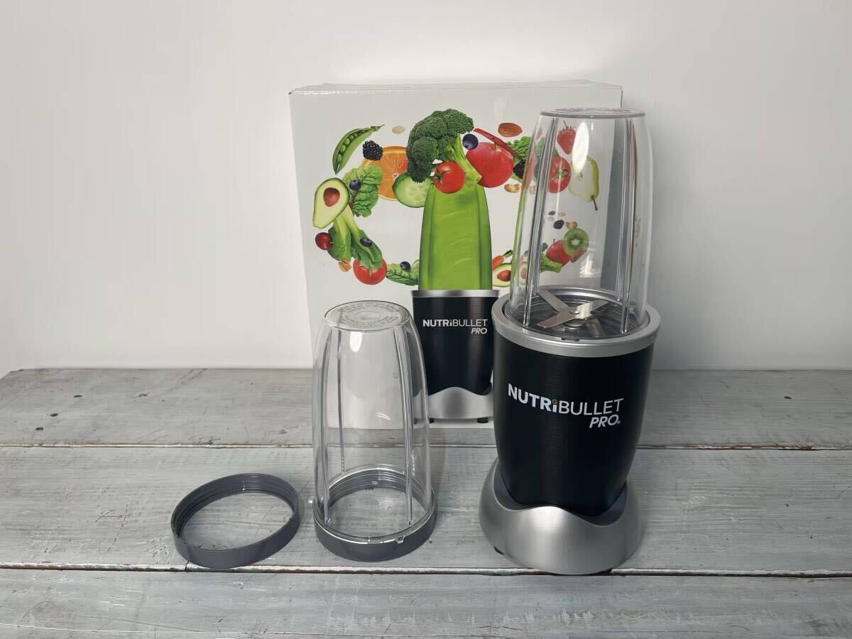 【セレブ愛用】パワフルミキサー NUTRIBULLET PRO ニュートリブレットプロ ブラック 箱付き拍卖