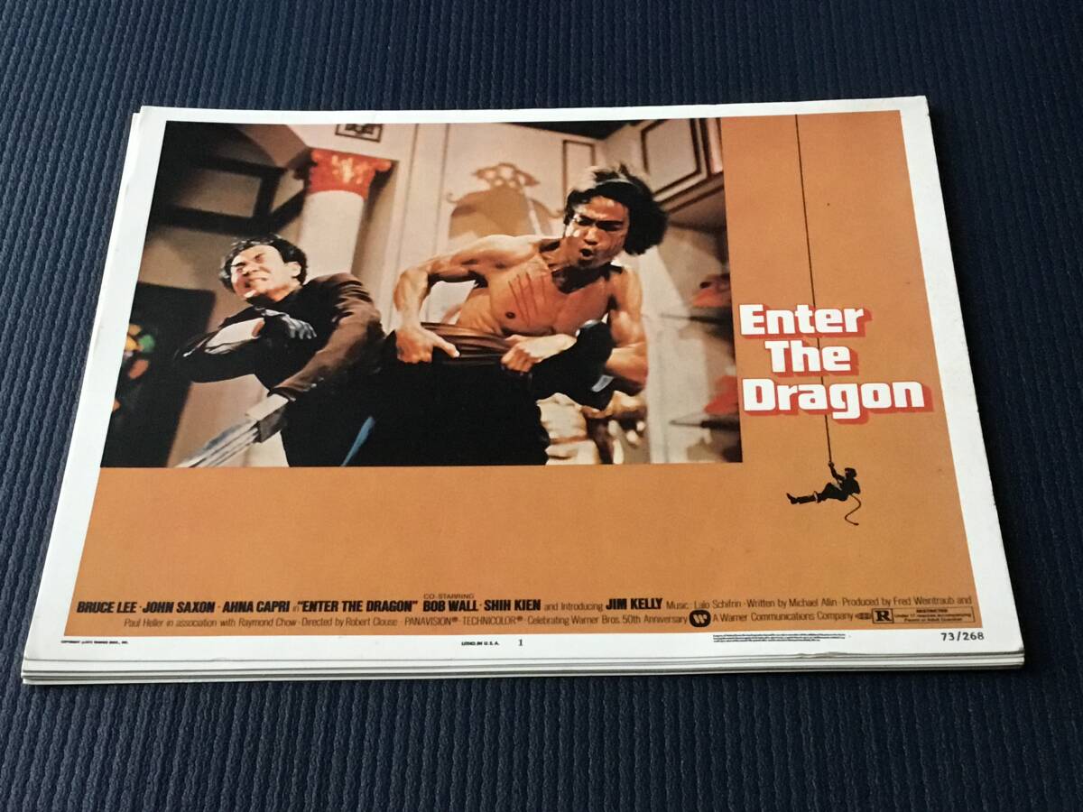 洋書映画カード『Enter The Dragon』 №1~8 拍卖