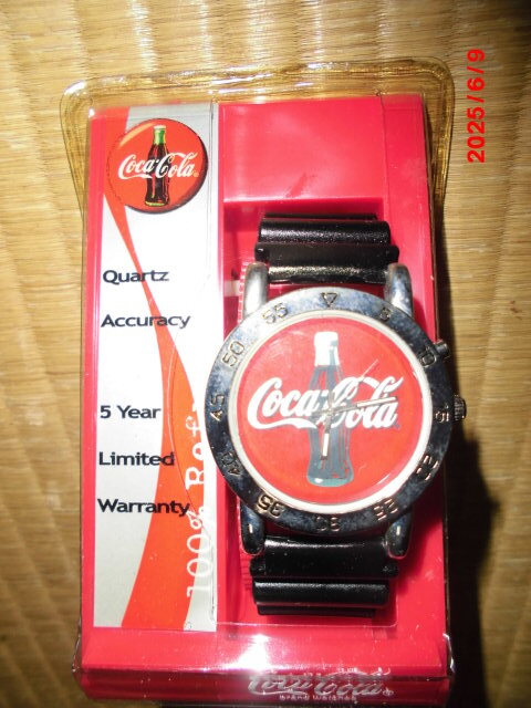 Coca-Cola コカ・コーラ 腕時計 レッド ケース付(検索・コカ・コーラミニカー)新品 未使用拍卖