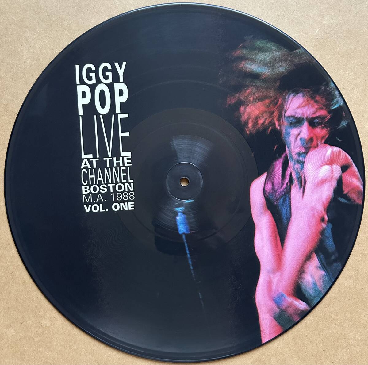 ピクチャー盤 IGGY POP / LIVE AT THE CHANNEL BOSTON M.A. 1988 VOL.ONE PICTURE DISC拍卖
