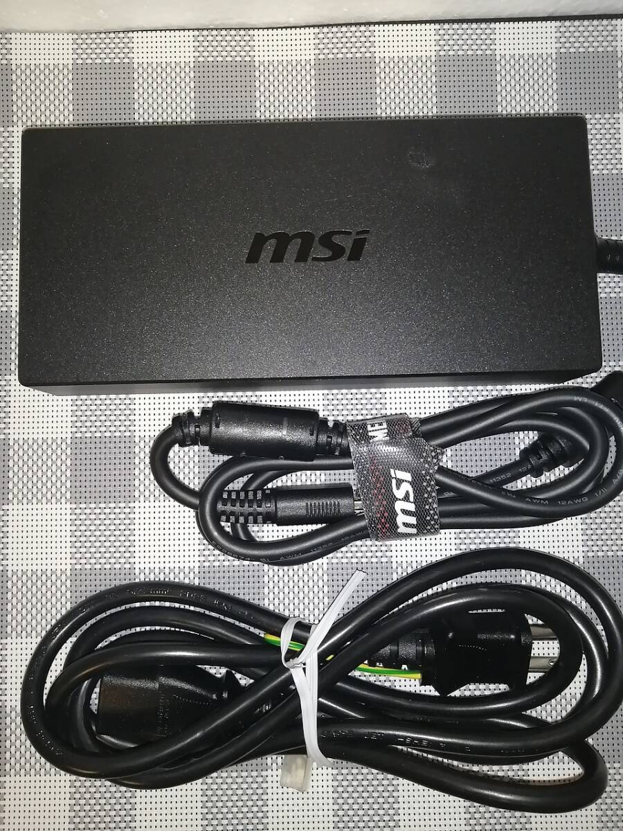 MSI 20V 16.5A 330W 高出力ACアダプター ADP-330GB D ハイエンド ゲーミングPC 高性能PC向け拍卖