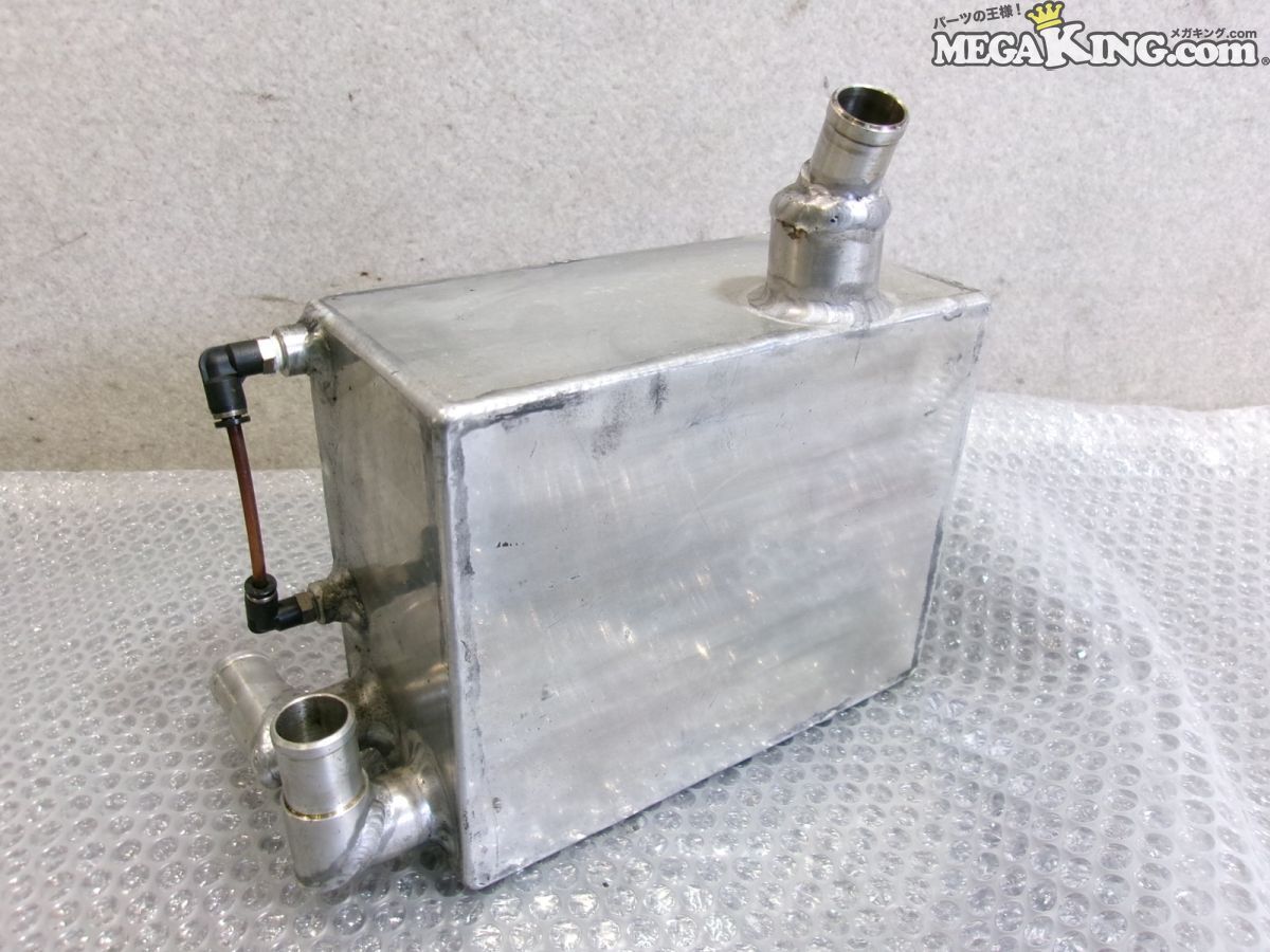 社外 オイルキャッチタンク アルミ 全長約203mm 高さ約160mm 厚み約104mm / S6-1240拍卖