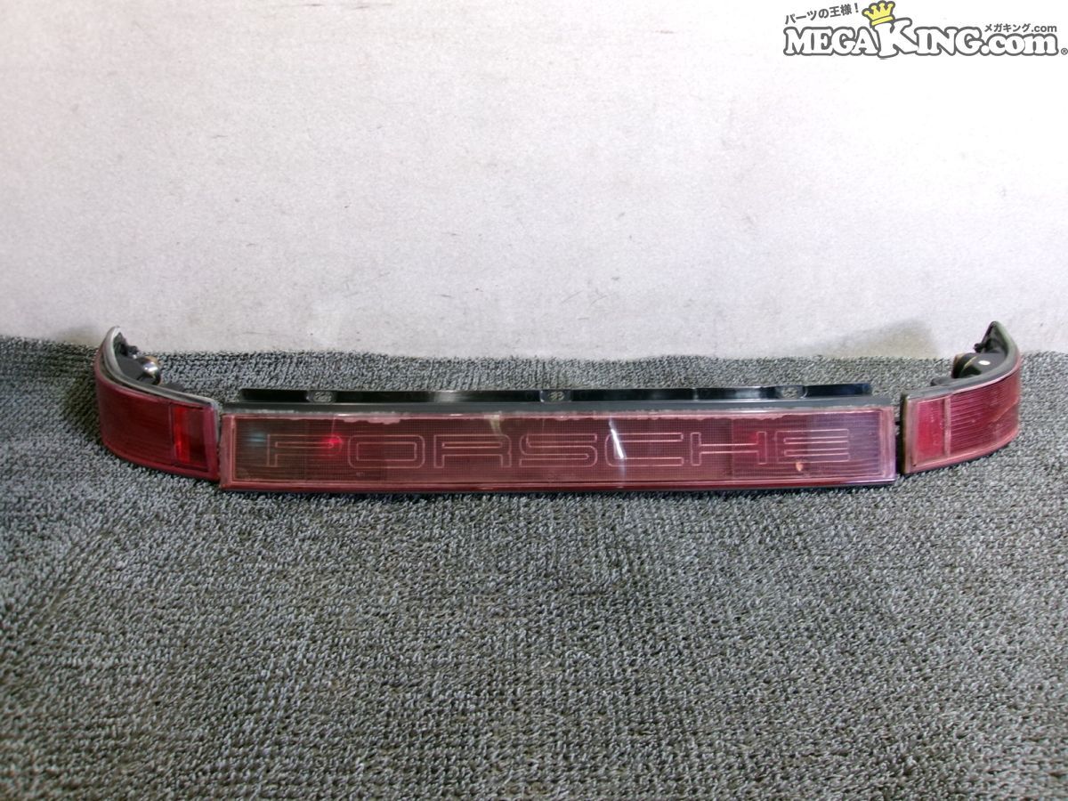 PORSCHE ポルシェ 911 964 純正 テールランプ テールライト ガーニッシュ レンズ 3点セット 1台分 964631907 964631404 / 2S6-1387拍卖