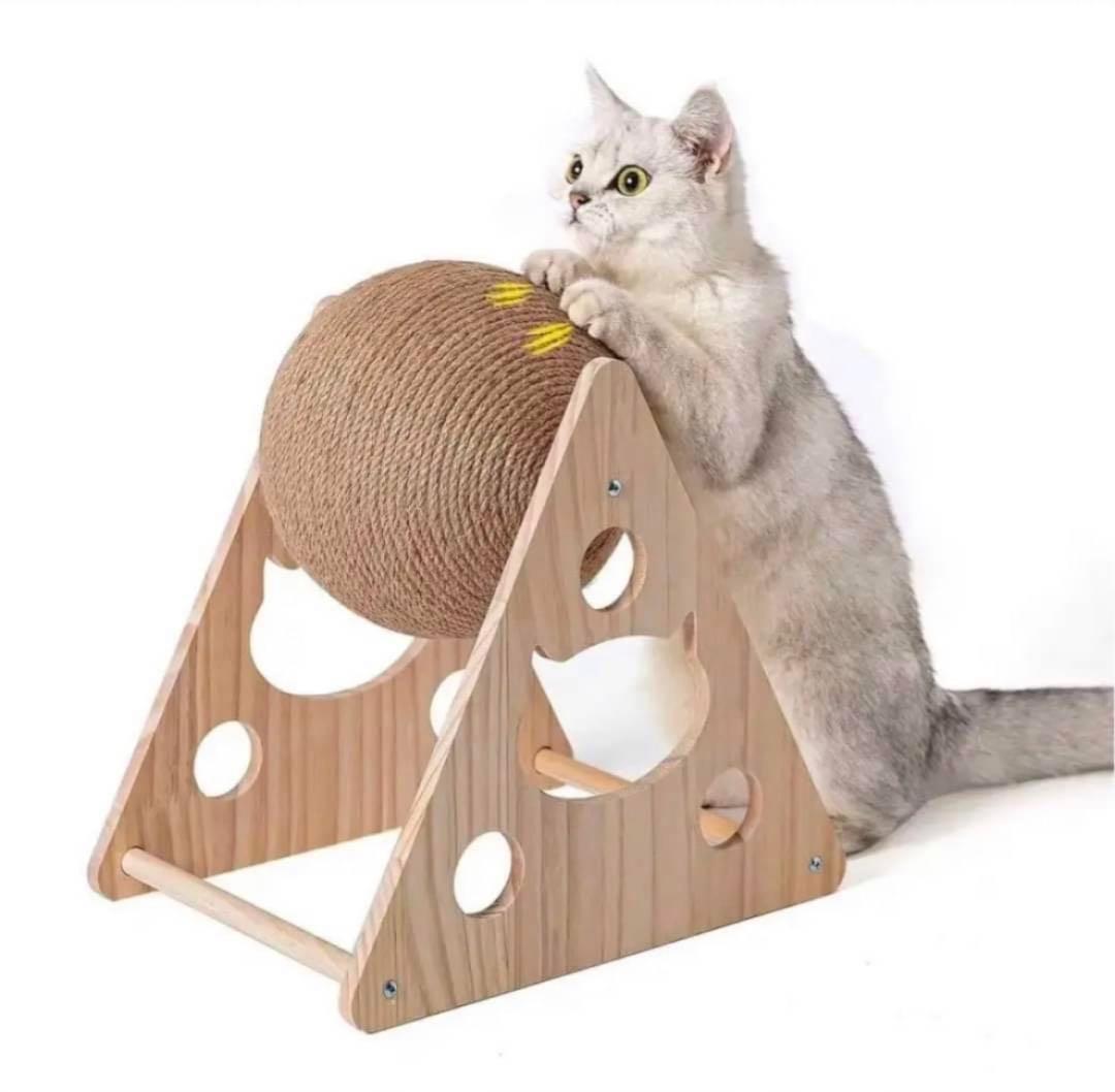 【新品】【ストレス発散に爪研ぎ】猫 ペット用品 爪とぎ サイザル麻 猫爪 丈夫拍卖