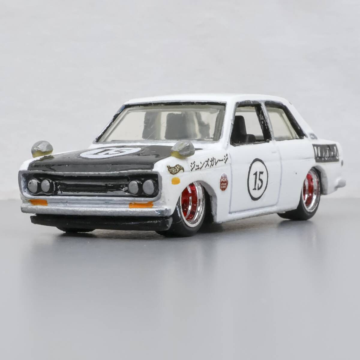 HOT WHEELS Datsun Bluebird 510 A50 改 希少品 ローダウン 深リム シャコタン NISSN SKYLINE スカイライン ホットウィール マテル拍卖