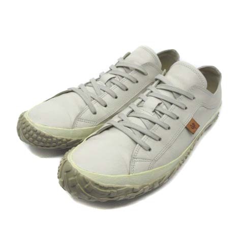 スピングルムーブ SPINGLE MOVE パナレーサー Panaracer コラボ カンガルーレザー スニーカー アイボリー L 約26~26.5cm メンズ拍卖