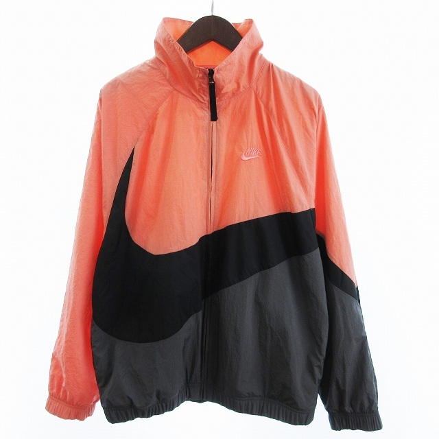 ナイキ NIKE ウーブンジャケット ブルゾン ジップアップ ビックスウォッシュ AR3133-668 ピンク M メンズ拍卖