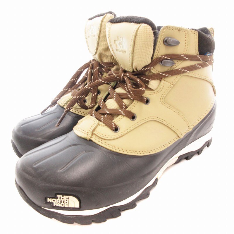ザノースフェイス THE NORTH FACE NF01285 スノーショット6ブーツ 25.0cm ベージュ /UD ■GY04 レディース拍卖