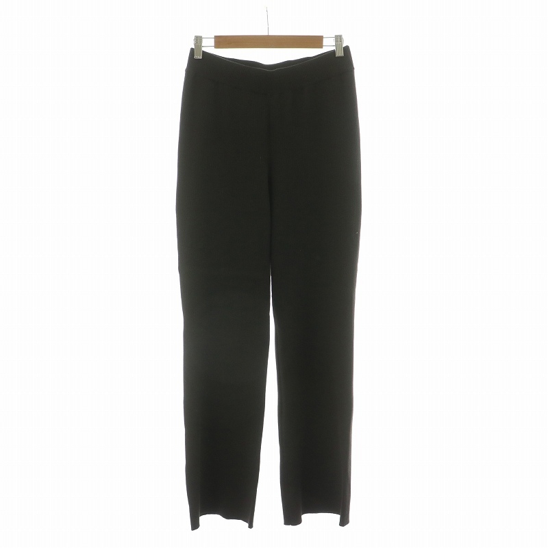 ドゥーズィエムクラス DEUXIEME CLASSE ニットパンツ イージー 36 ブラウン 19-030-560-0061-1-0 /NQ レディース拍卖