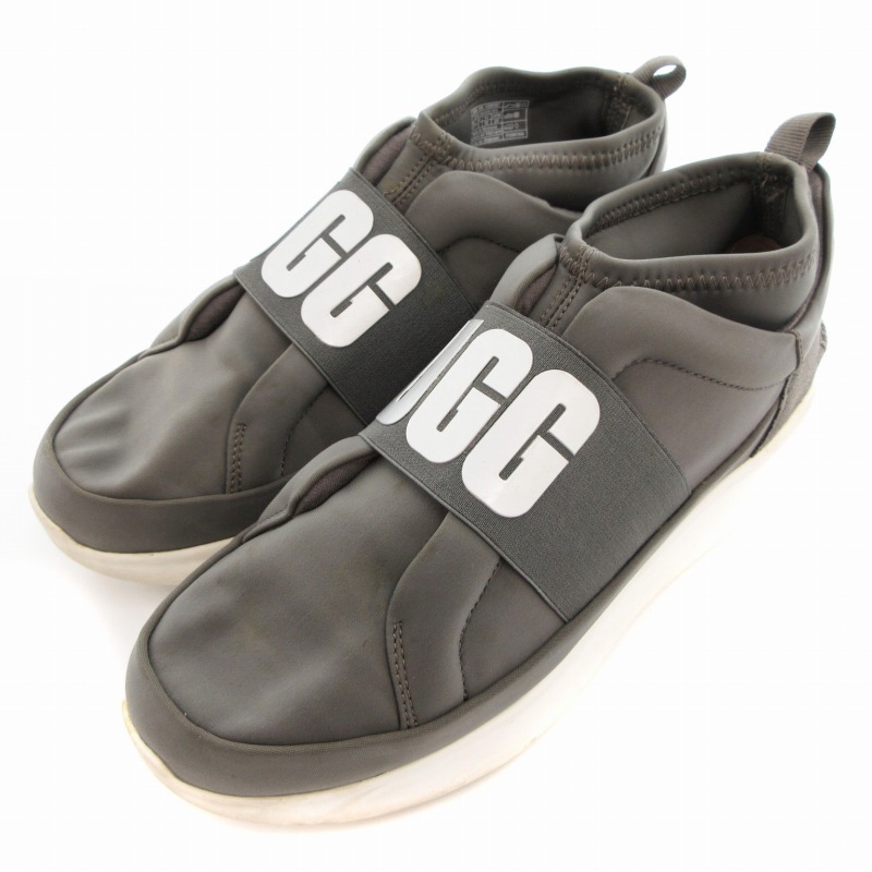 アグ UGG ニュートラ スニーカー スリッポン 25cm グレー 1095097 /UD レディース拍卖