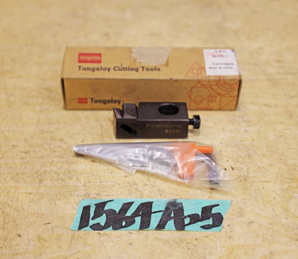 1564A25 未使用? Tungaloy タンガロイ カートリッジ PTFNR12CA-16/C54 バイトホルダー 旋盤 工作機械拍卖