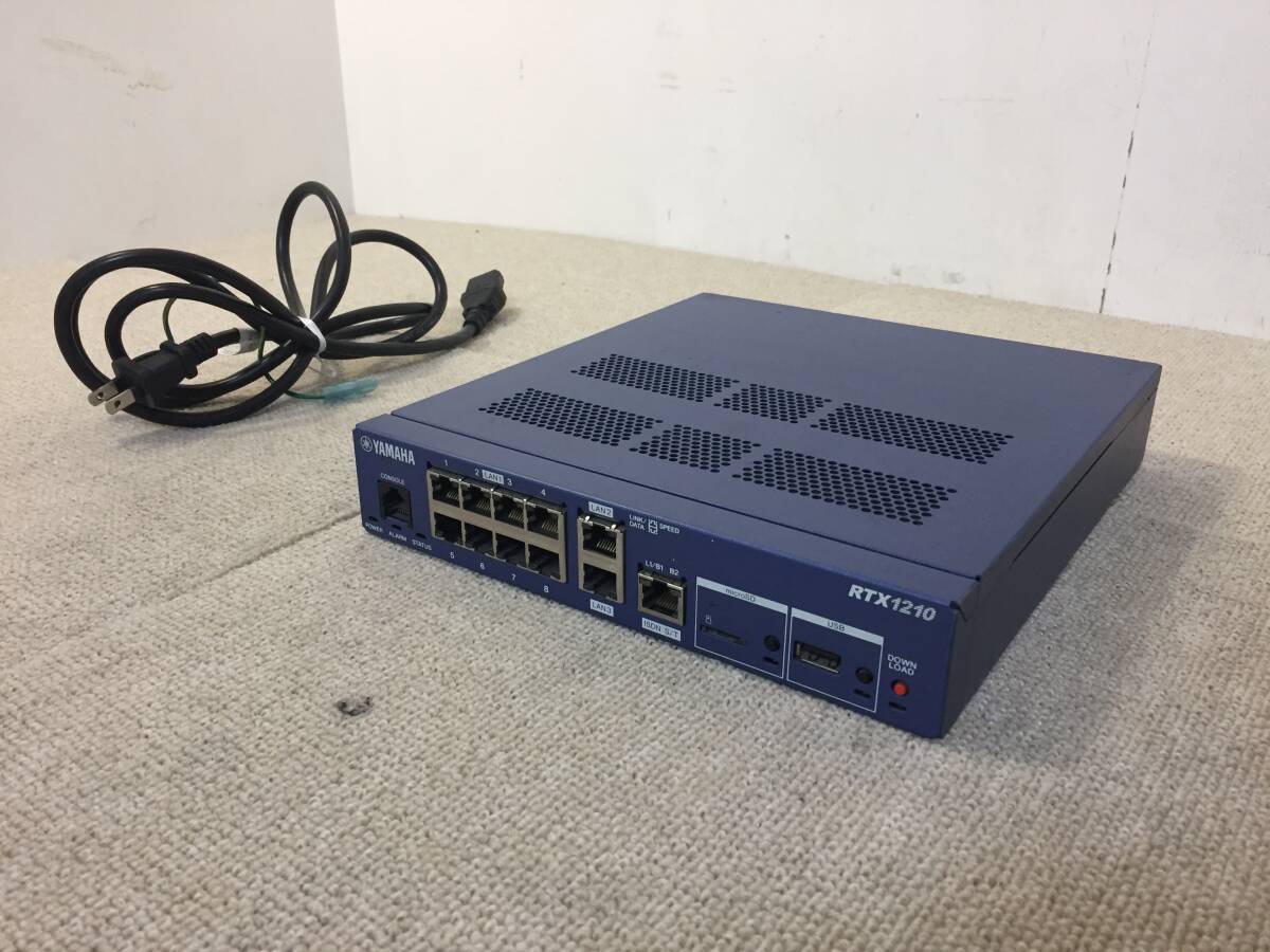 【17】YAMAHA RTX1210 ギガアクセスVPNルーター拍卖