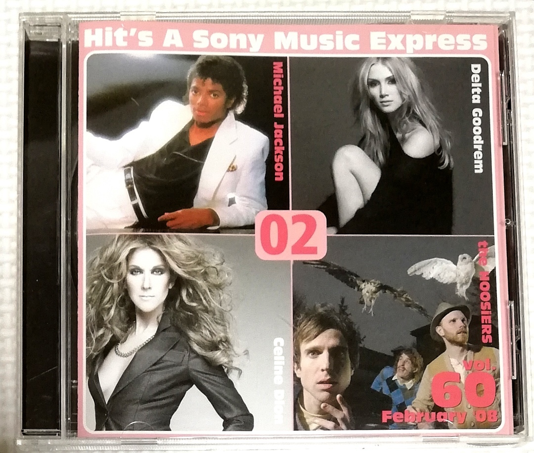 CD HIT'S A SONY EXPRESS VOL.60 2008,2/MICHAEL JACKSON,CELINE DION,BEYONCE,BRUCE SPRINGSTEEN,AC/DC,,他/SDCI80546拍卖