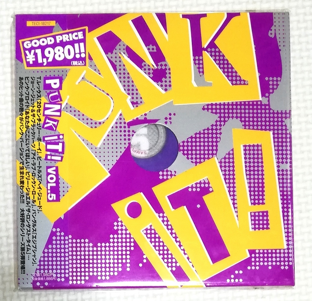 CD PUNK IT!VOL.5/RAMONEZ 77,PUNKLES,SCALLWAGS,SCOREFOR,SFH,SATANIC SURFERS,他/TECI-18217/紙ジャケ拍卖