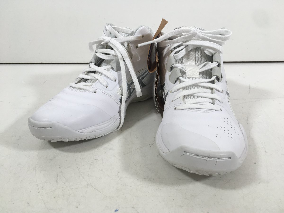 asics アシックス バスケットシューズ GELHOOP ゲル フープ V13 23.0cm ホワイト バッシュ ユーズド拍卖