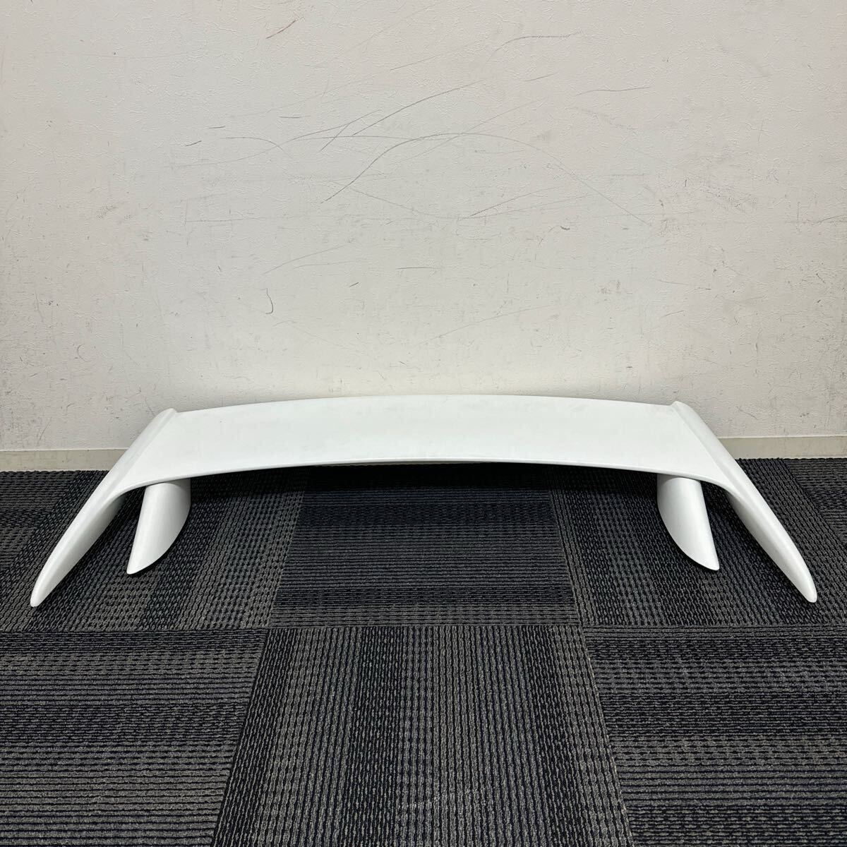 希少 日産 RPS13 180SX 後期 純正 リアウイング トランクスポイラー 白 ホワイト 拍卖