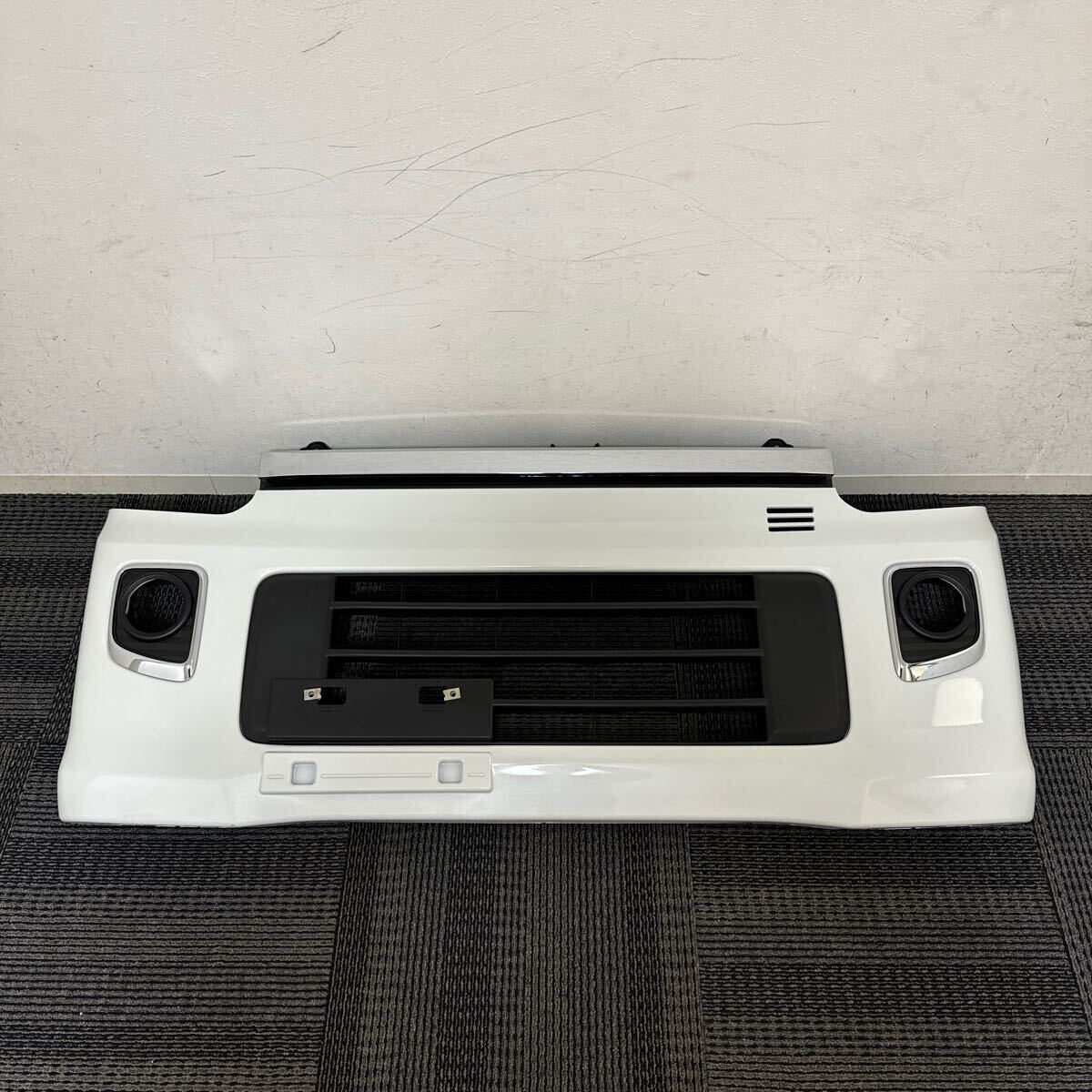 超美品 スズキ DA17W エブリィ ワゴン 純正 フロント バンパー 71711-64P51 パールホワイト 白 Z7T NV100クリッパー ③拍卖