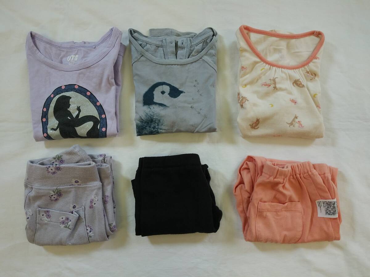 UNIQLO・baby Gap等 キッズ子供服(女の子用)100サイズ 6点まとめ売り 01拍卖