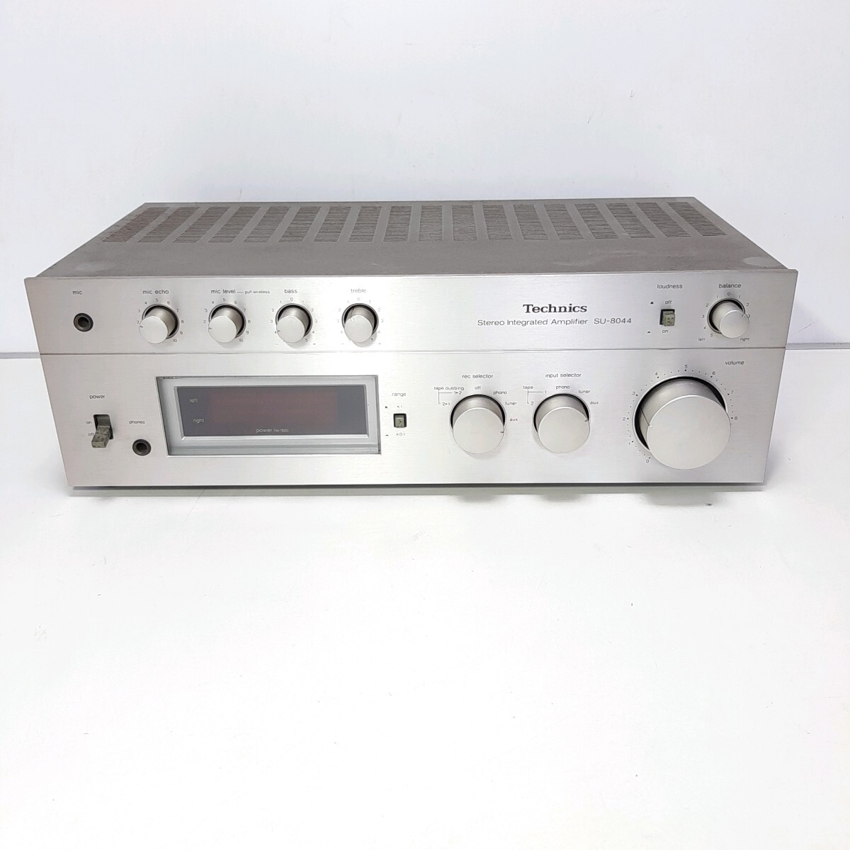 【希少機種】テクニクスTechnics◆ SU-8044 ステレオプリメインアンプ拍卖