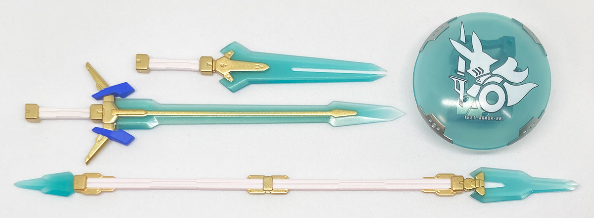 figma『バニースーツプランニング』 ソフィア・F・シャーリング 武器パーツ(剣+短剣+槍+盾) 現状品 フィギュア パーツ 部品取りに拍卖