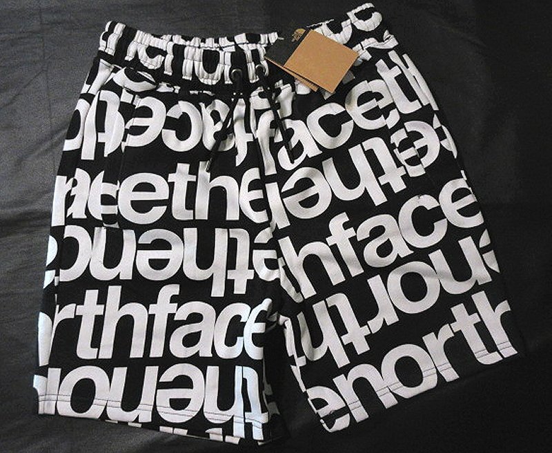 本物正規◆ノースフェイス◆スウェット ショーツ AOP マルチ■L■黒■新品■アメリカ限定/A11/裏地起毛/裏地短毛フリース拍卖