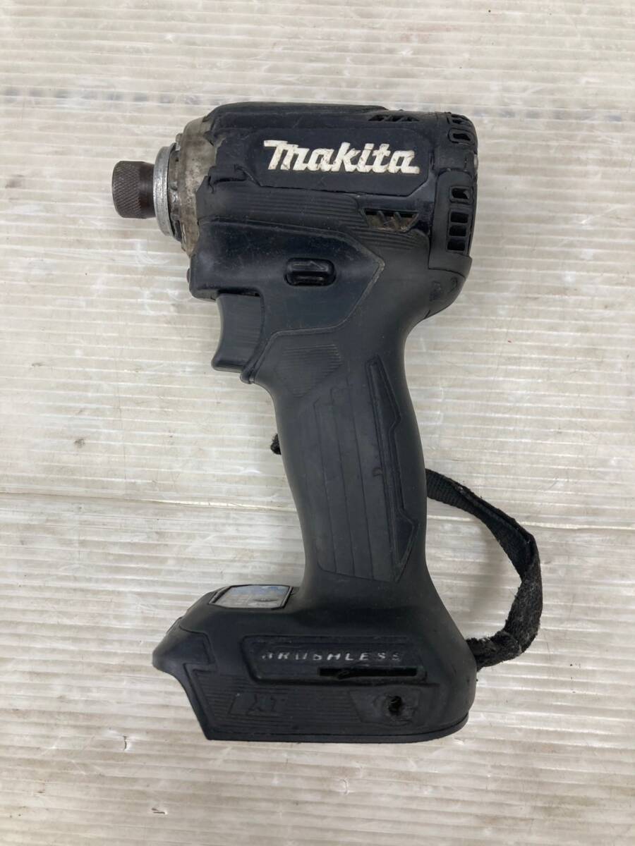 【ジャンク品】【0924】★makita(マキタ) 18v充電式インパクトドライバ 黒(本体のみ) TD171DZB ITXR6Z9UJ17O拍卖