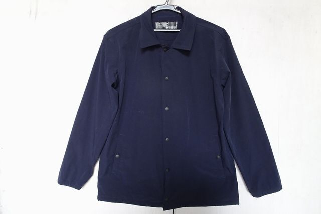 BACK NUMBER/バックナンバー/ジャンパー/アウター/前スナップボタン/ストレッチ性/撥水加工/イージーケア/紺/ネイビー/Mサイズ(6/9R7)拍卖