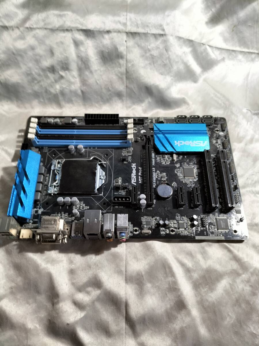 ★ASROCK H97 Pro4 LGA1150 H97 ATXマザ●ジャンク拍卖