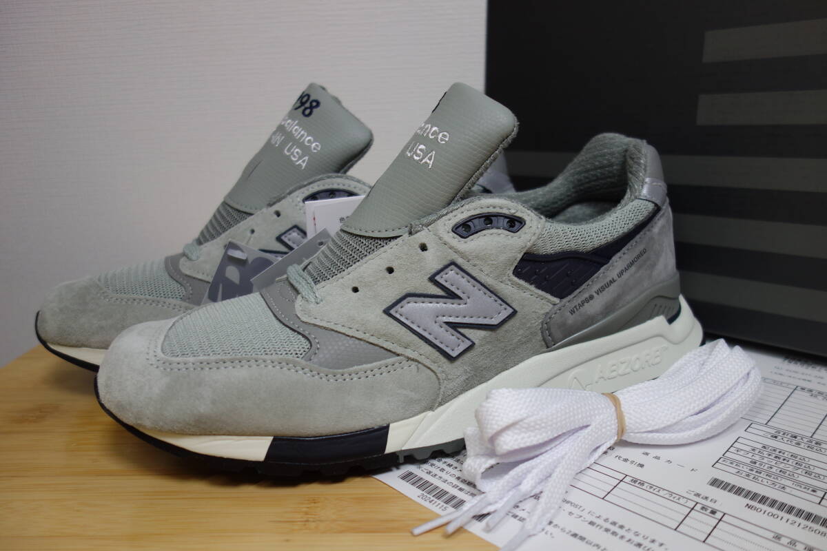 納品書付属 未使用 New Balance U998 WT 26.5cm WTAPS ダブルタップス USA 576 990 991 992 993 996 997 998 1300 1400 1500 v2 v3 v4 v6拍卖