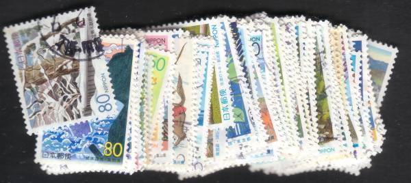 (0220)ふるさと 平成11年発行112種 使用済拍卖