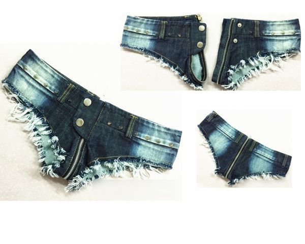 876 M 180度ジッパー ショートパンツ 過激 セクシー拍卖