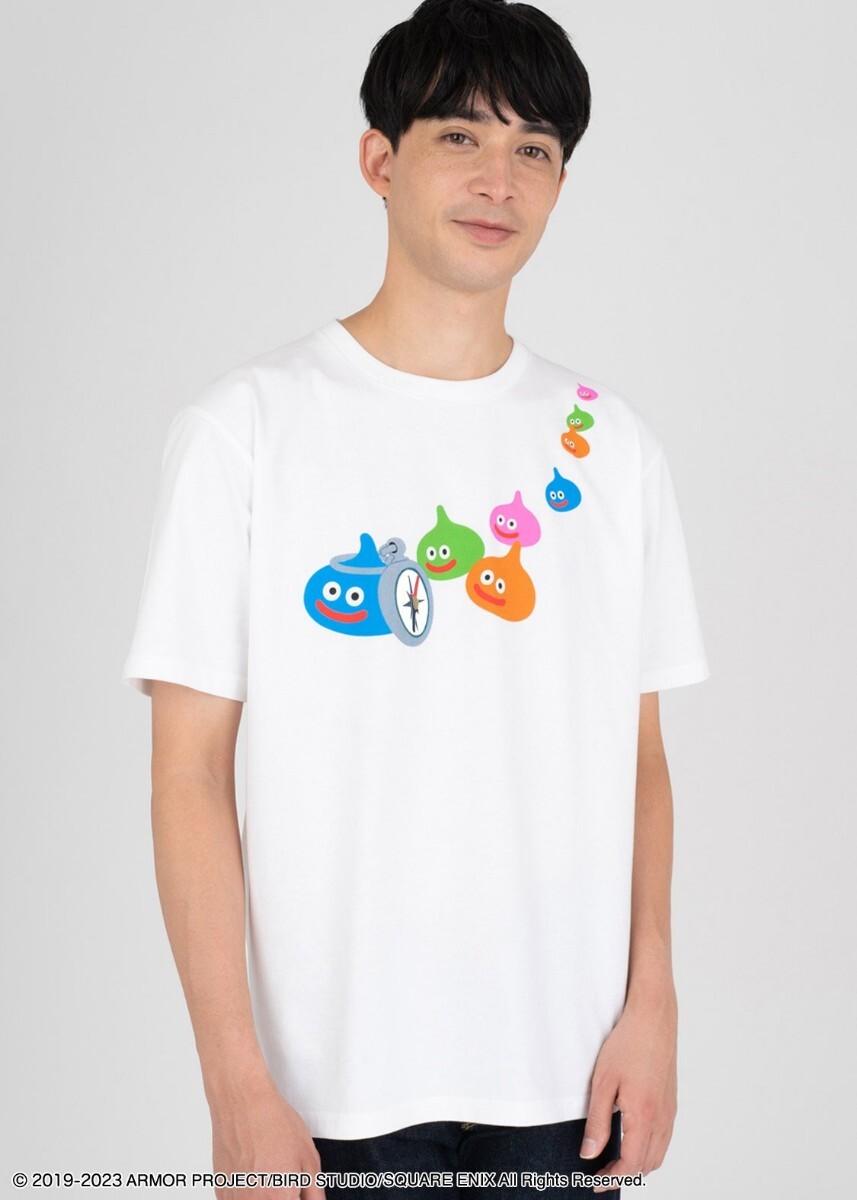 新品未使用!グラニフ ドラゴンクエスト ドラクエ DQ スライム スラミチ Tシャツ XLサイズ メンズ拍卖