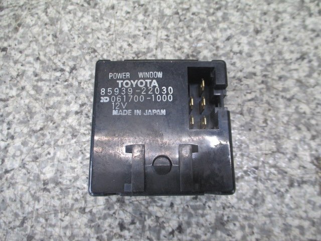 GX71、クレスタ、前期、パワーウインドウリレー POWER WINDOW 85939-22030拍卖
