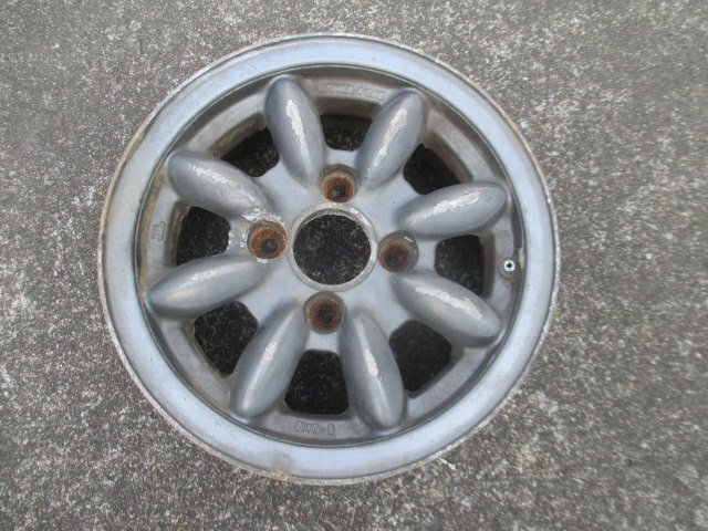 FORMULA ONE フォーミュラワン 12インチ アルミホイール ※1本のみ 101.65 5J 4穴 ローバーミニ拍卖