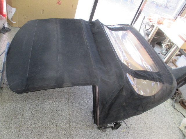 R129、W129、SL500、後期、純正ソフトトップASSY、幌☆フレーム、スクリーン付き!拍卖