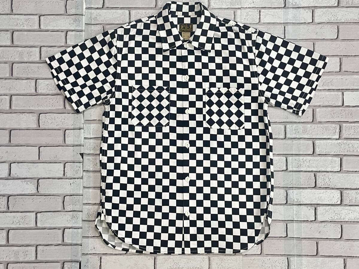 USED クッシュマン Cushman LOT25283 半袖シャツ サイズM COL.1 Lion's Drag Strip 1/4 MILE拍卖